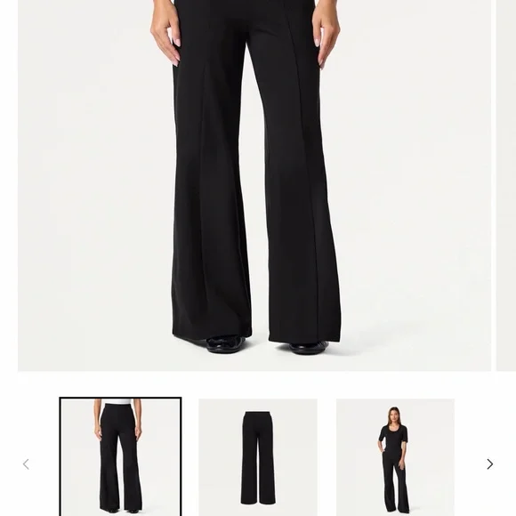 Jaanuu Black wide leg Women's Pants - Picture 1 of 1